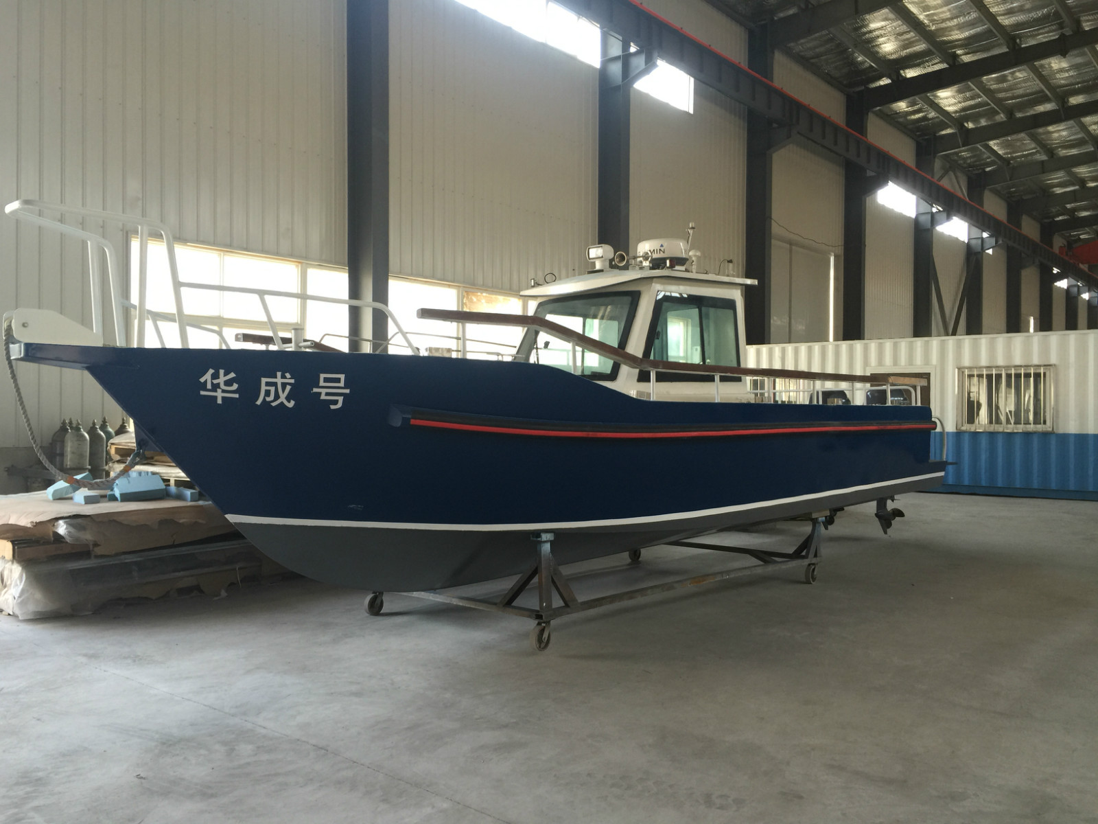 上海7.6米鋁合金專業釣魚艇
